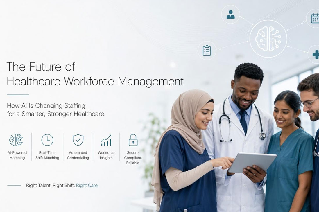 The Future of Healthcare Workforce 
Management: How AI Is Changing Staffing